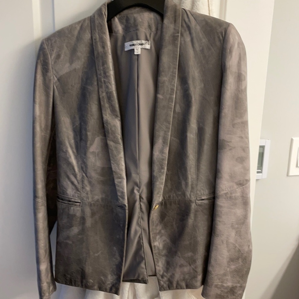 Helmut lang leather jacket